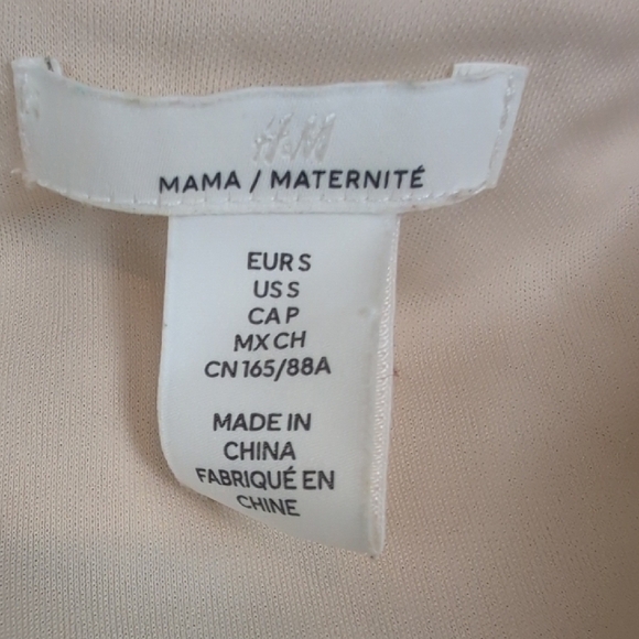 H&M Cream Maternity Maxi Dress - Picture 8 of 8